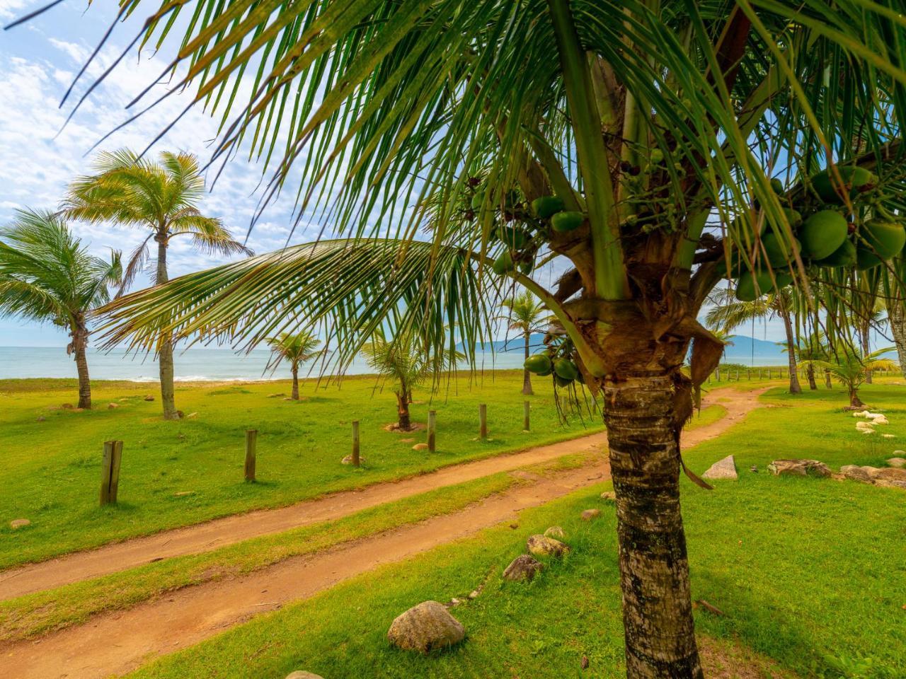 Pousada Pe Na Areia Карагуататуба Экстерьер фото