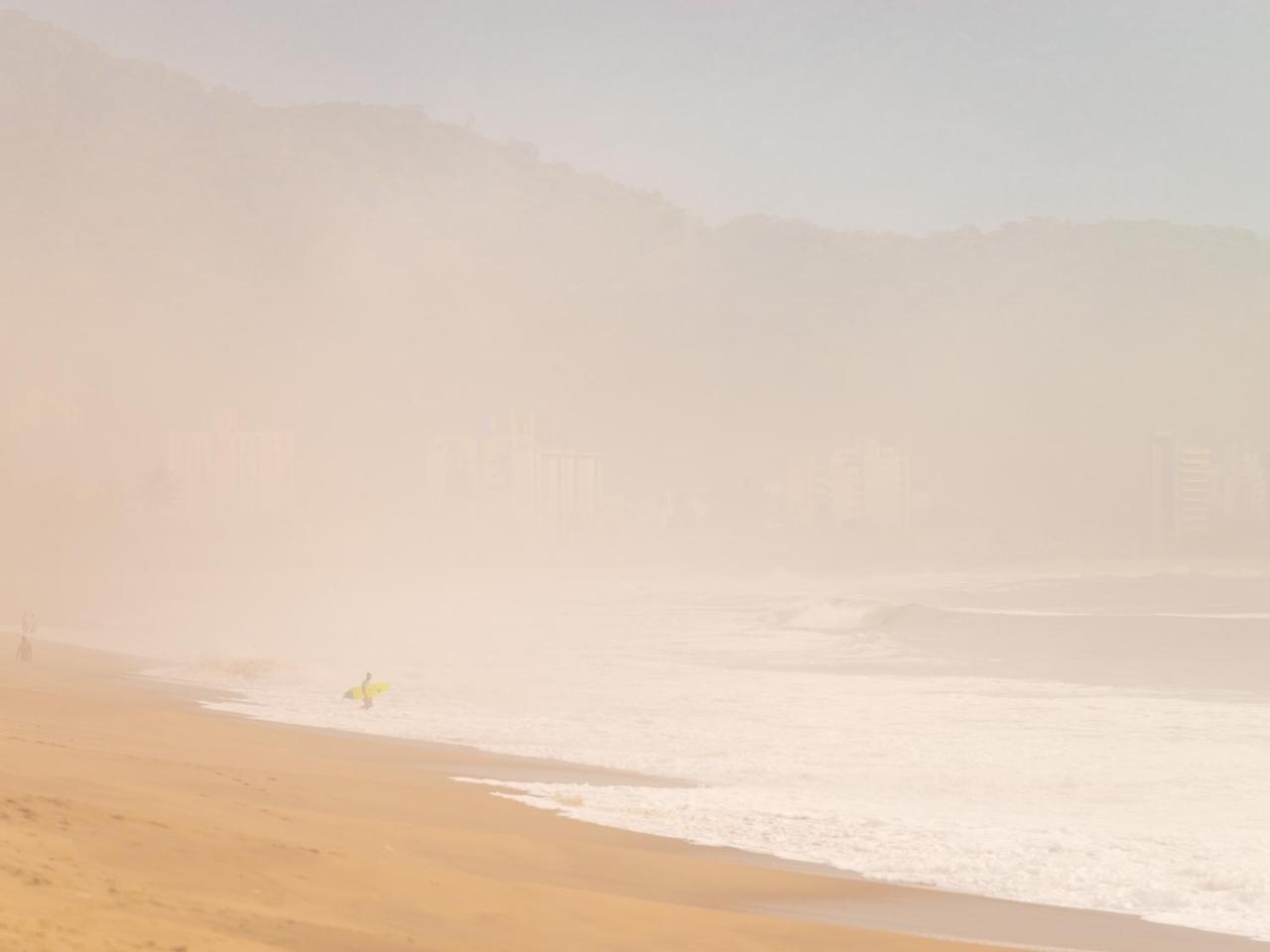 Pousada Pe Na Areia Карагуататуба Экстерьер фото