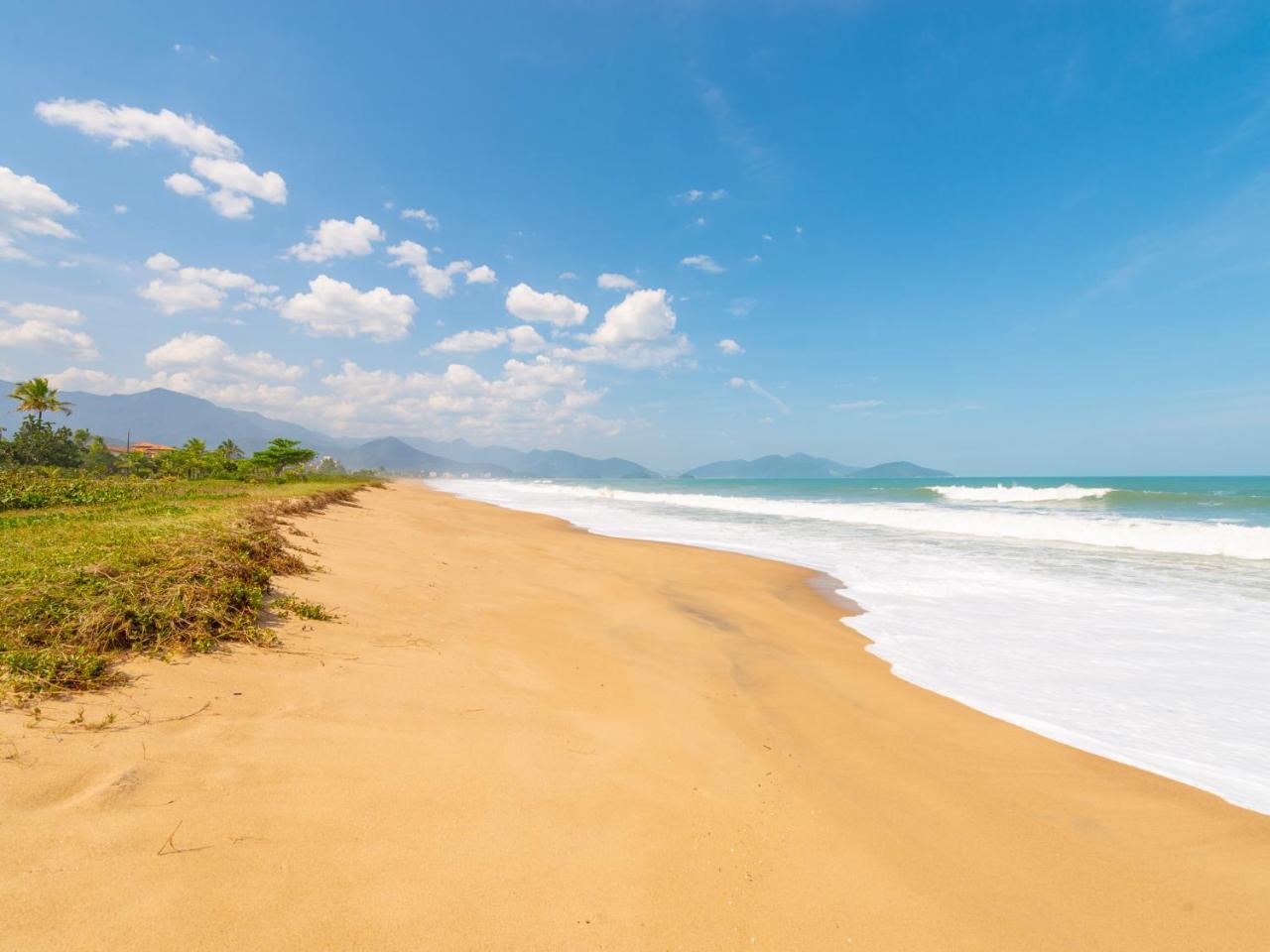 Pousada Pe Na Areia Карагуататуба Экстерьер фото