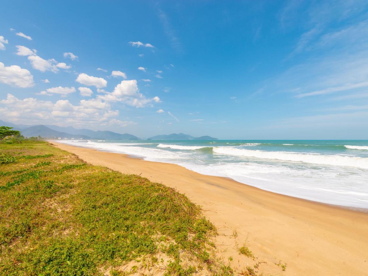 Pousada Pe Na Areia Карагуататуба Экстерьер фото
